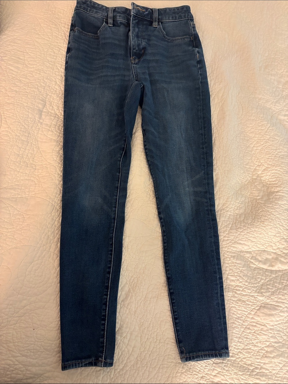 American Eagle Outfitters Dark Blue Skinny Jeans